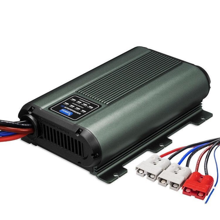 ATEM POWER 12V 60A DC to DC Battery Charger MPPT Dual Battery System Lithium AGM