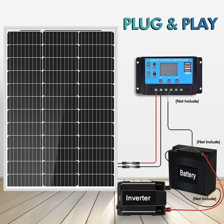 350W 12V Monocrystalline StarPower Fixed Solar Panel