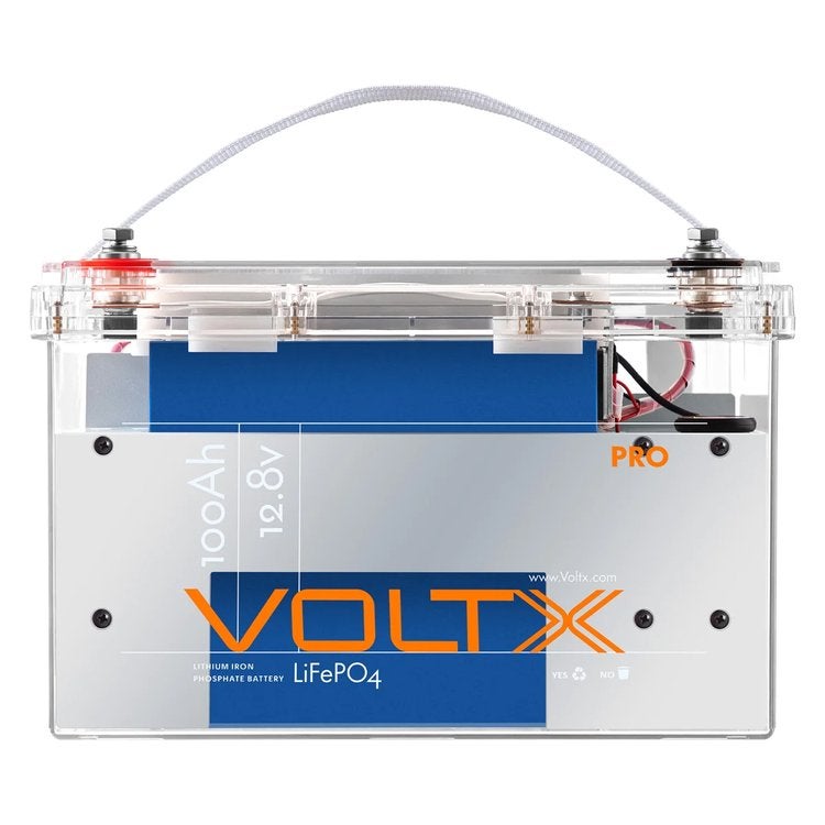 VoltX 12V 100Ah Bluetooth Daly LiFePO4 Battery