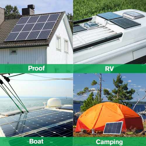 300W 12V Monocrystalline StarPower Solar Panel