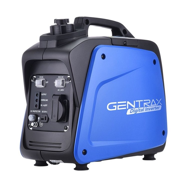 GENTRAX 800W MINI PURE SINE WAVE PETROL INVERTER CAMPING GENERATOR