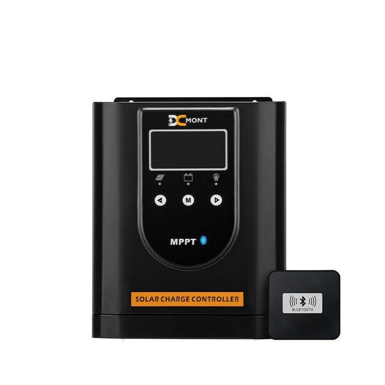 DC MONT 40Amp MPPT Solar Charge Controller 12V/24V/36V/48V Battery Regulator with Bluetooth