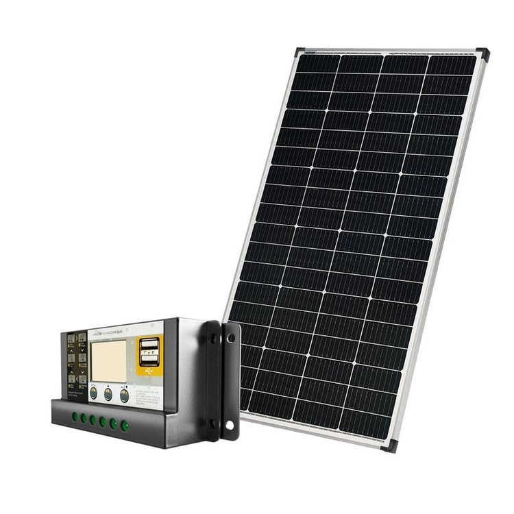 350W 12V Monocrystalline StarPower Fixed Portable Solar Panel With 20A Solar Regulator