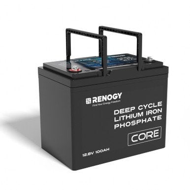 Renogy CORE 12V 100A Deep Cycle Lithium Iron Phosphate Battery