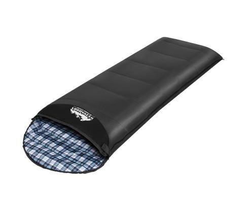 Weisshorn Sleeping Bag Single Camping Hiking Winter Thermal Grey