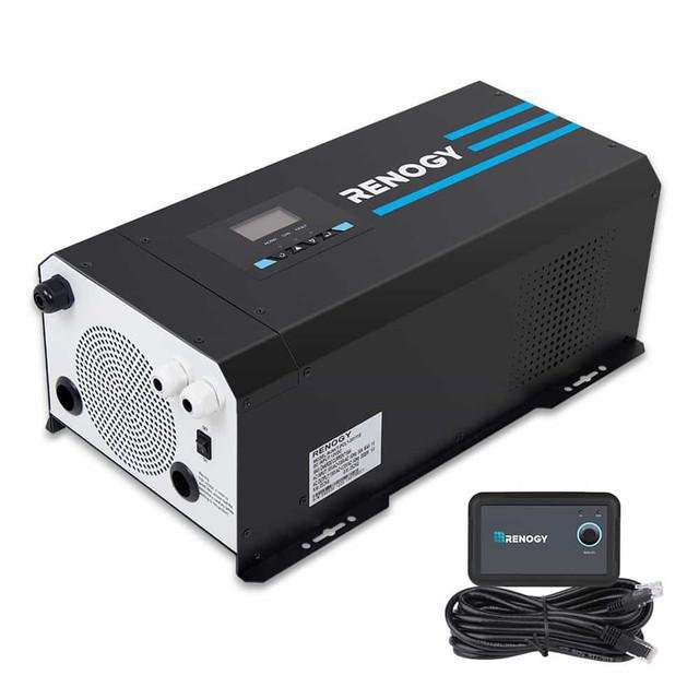 RENOGY 2000W 12V Pure Sine Wave Inverter Charger With LCD Display