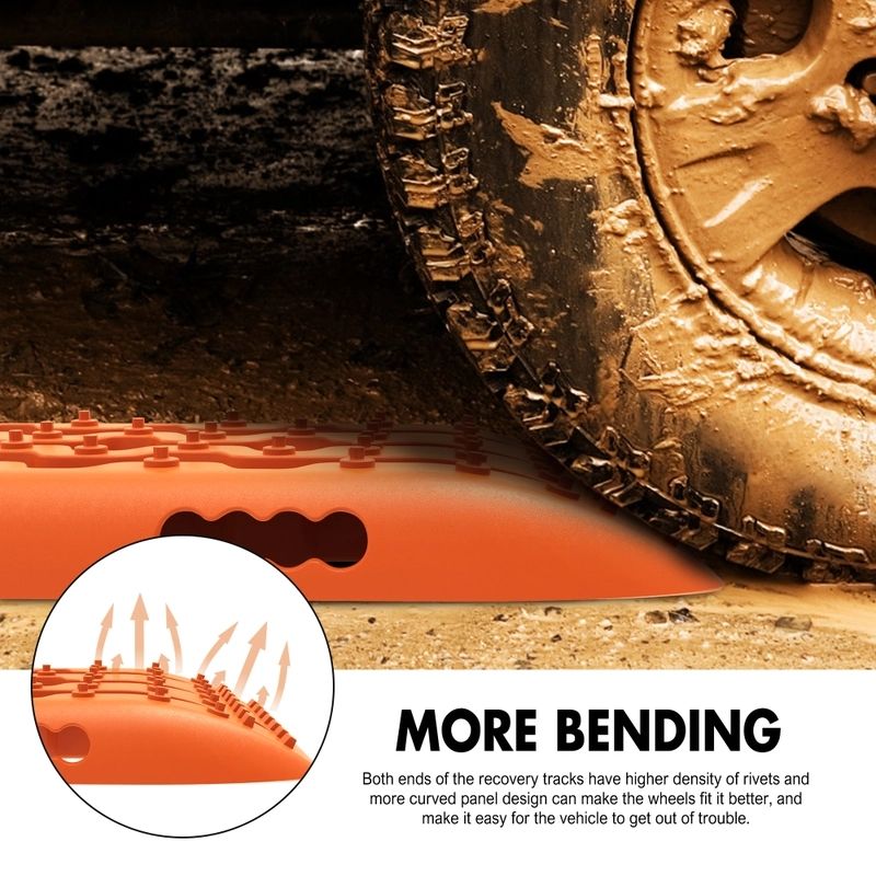 X-BULL 10T Recovery Tracks 2-Pack | Sand, Snow & Mud – product view 7