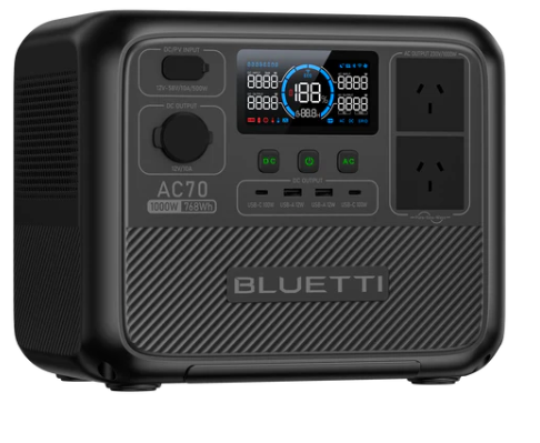 BLUETTI AC70 Portable Power Station | 1,000W 768Wh