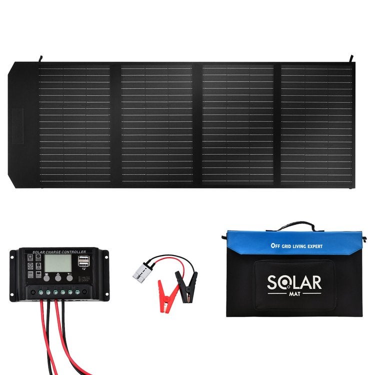 300W 12V Mono-Si Solar Blanket With Regulator
