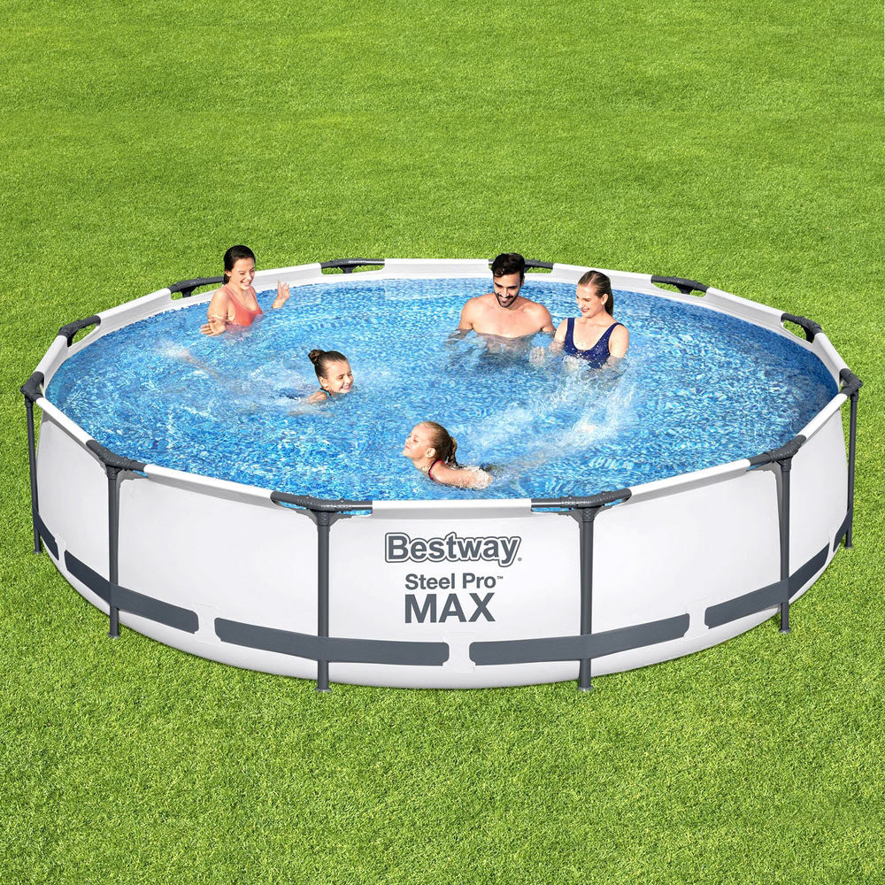 Bestway Steel Pro 3.66m x 76cm Pool with Filter Pump – White – product image 7
