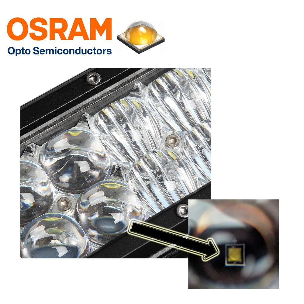 23-Inch OSRAM 144W 5D LED Light Bar Combo Beam | 4WD – product view 4