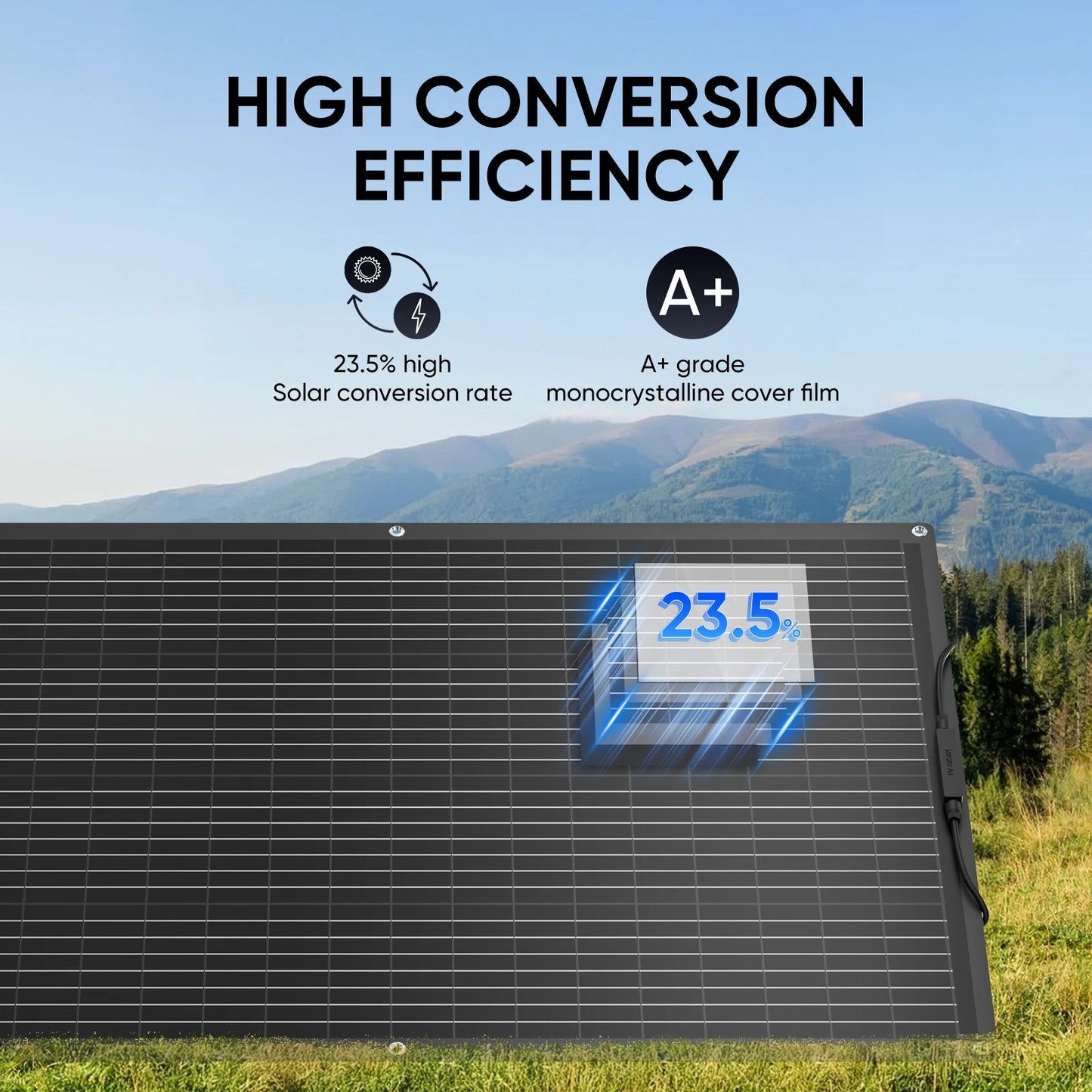 400W 12V StarPower Flexible Solar Panel Mono Caravan Camping