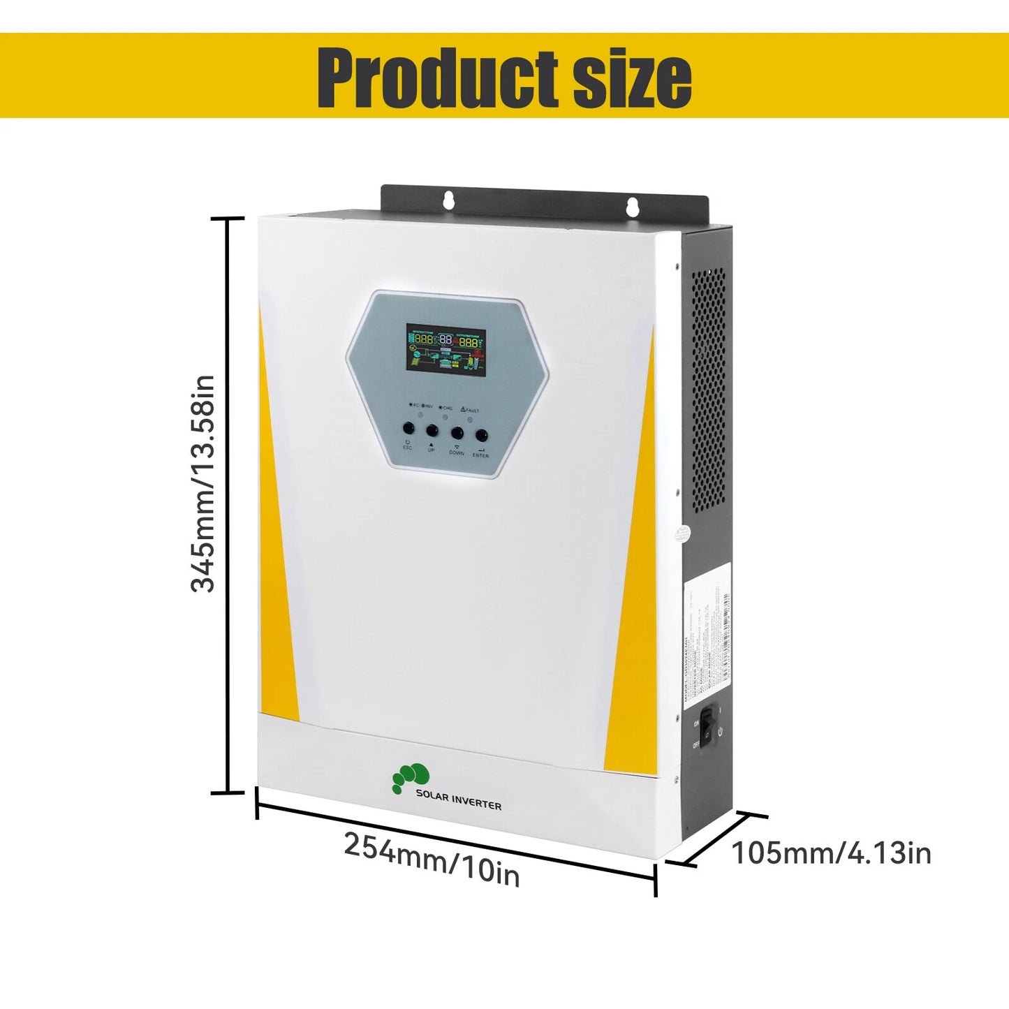 6 × 500 W 12 V Mono-Shingled Fixed Solar Panels + 5 kW Hybrid Inverter Bundle