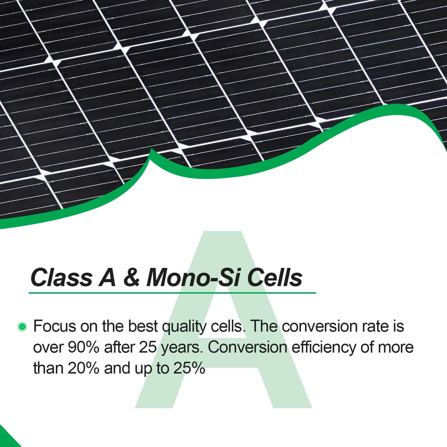 500W 12V Monocrystalline Fixed Solar Panel Caravan Camping RV