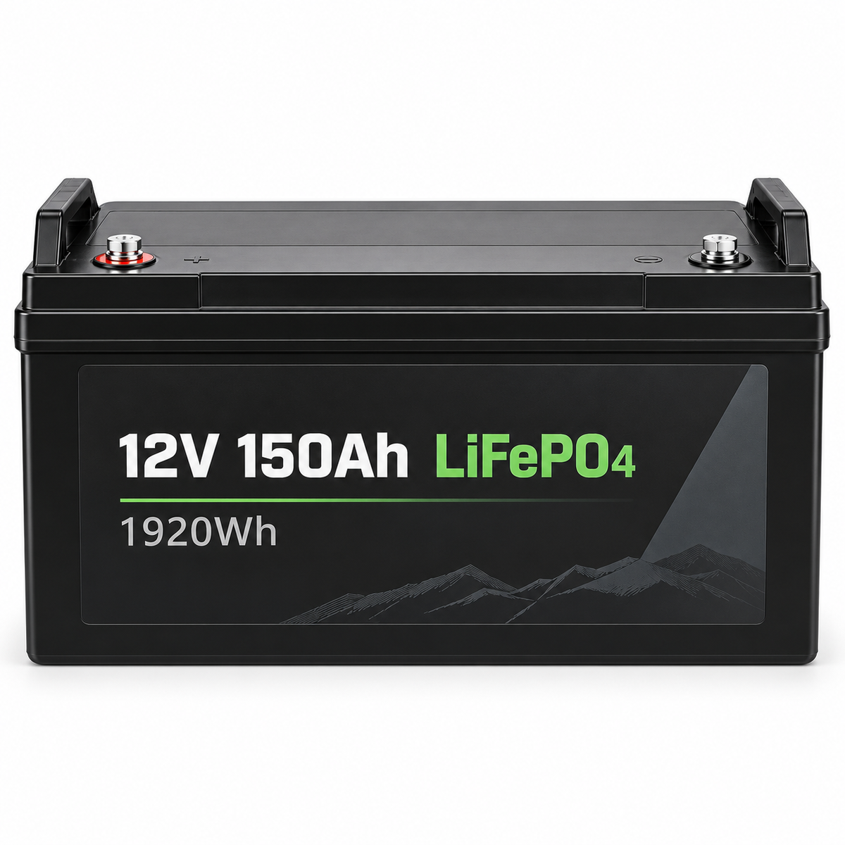 12V 150Ah LiFePO4 deep cycle battery for caravan RV and solar