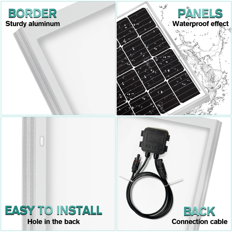 350W 12V Monocrystalline StarPower Fixed Solar Panel