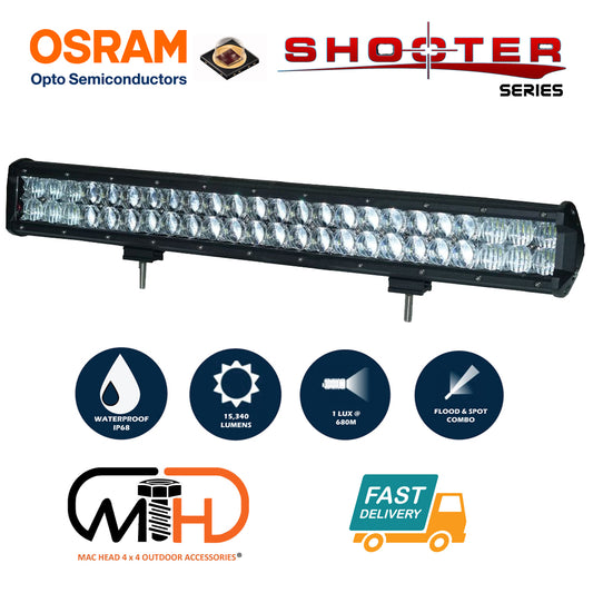 23-Inch OSRAM 144W 5D LED Light Bar Combo Beam | 4WD – product image
