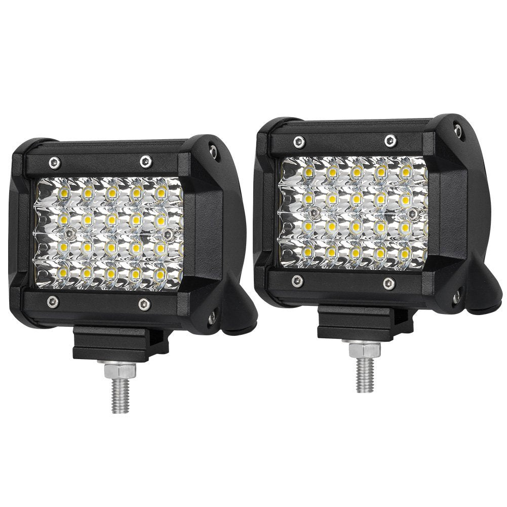 Pair 4-Inch Philips LED Spot Work Lights | 4WD & Reverse – product image