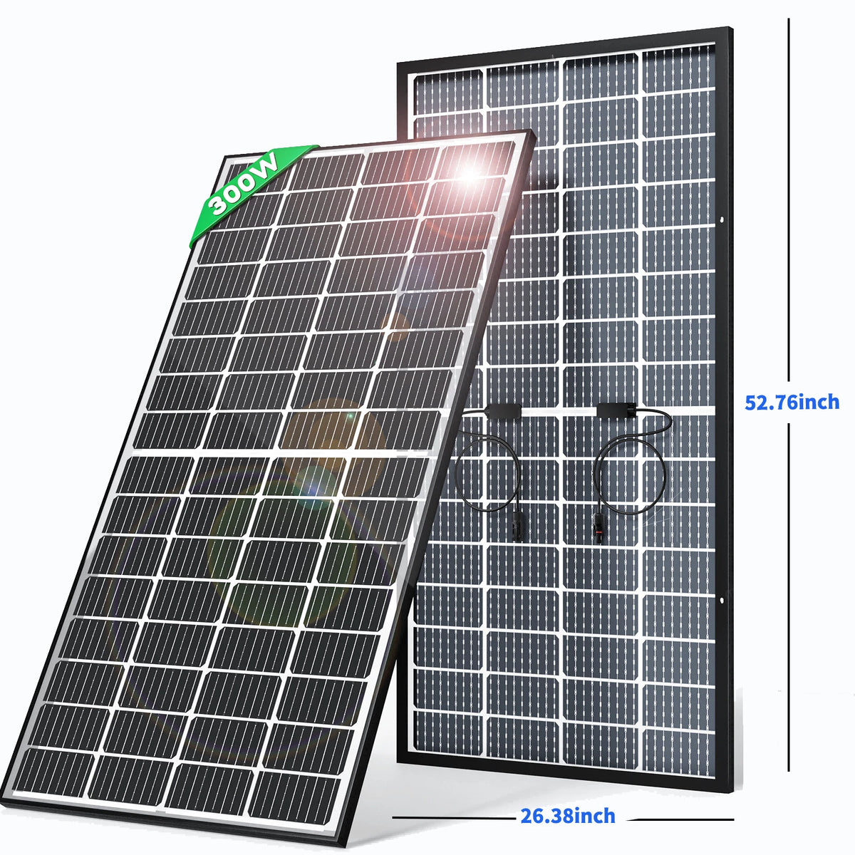 700W 12V Bifacial Monocrystalline Fixed Solar Panel – Caravan RV Off-Grid