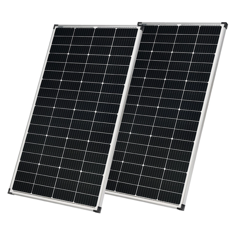 2x 350W 12V Monocrystalline StarPower Fixed Portable Camping Solar Panel RV