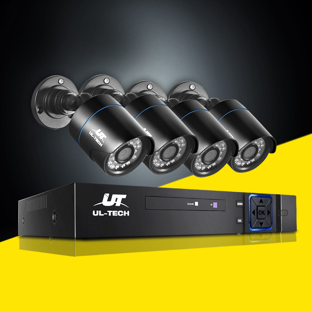 UL-TECH 1080P Security Camera System 4CH DVR with 4 CCTV Bullet Cameras - additional product photo