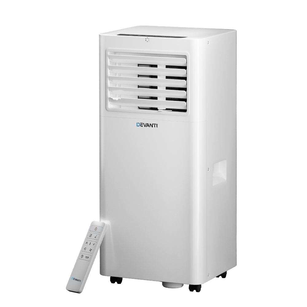 Devanti 7000BTU Portable Air Conditioner with Dehumidifier