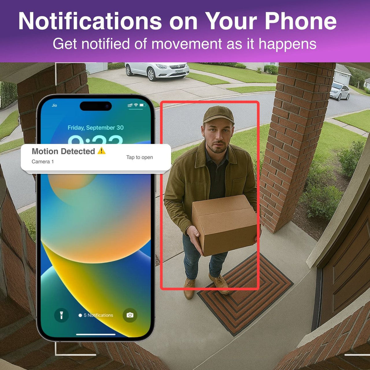 Connect 2K Outdoor Security Camera Twin Pack - additional product photo