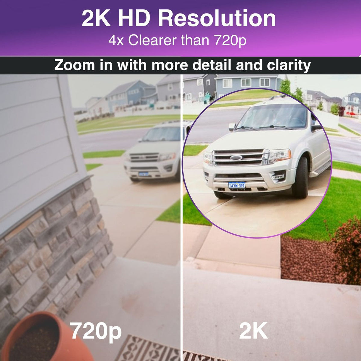 Connect 2K Outdoor Security Camera Twin Pack - additional product photo