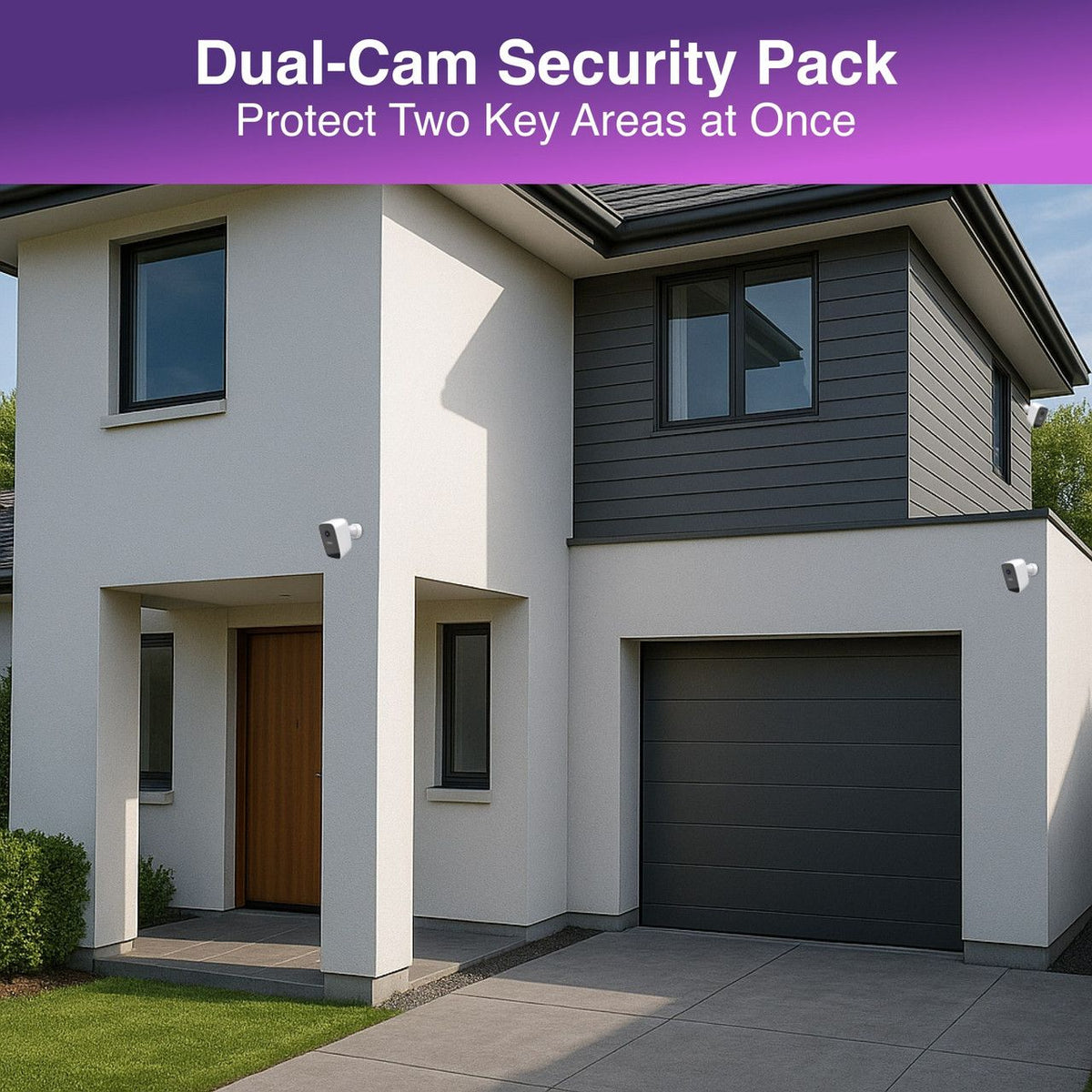 Connect 2K Outdoor Security Camera Twin Pack - additional product photo