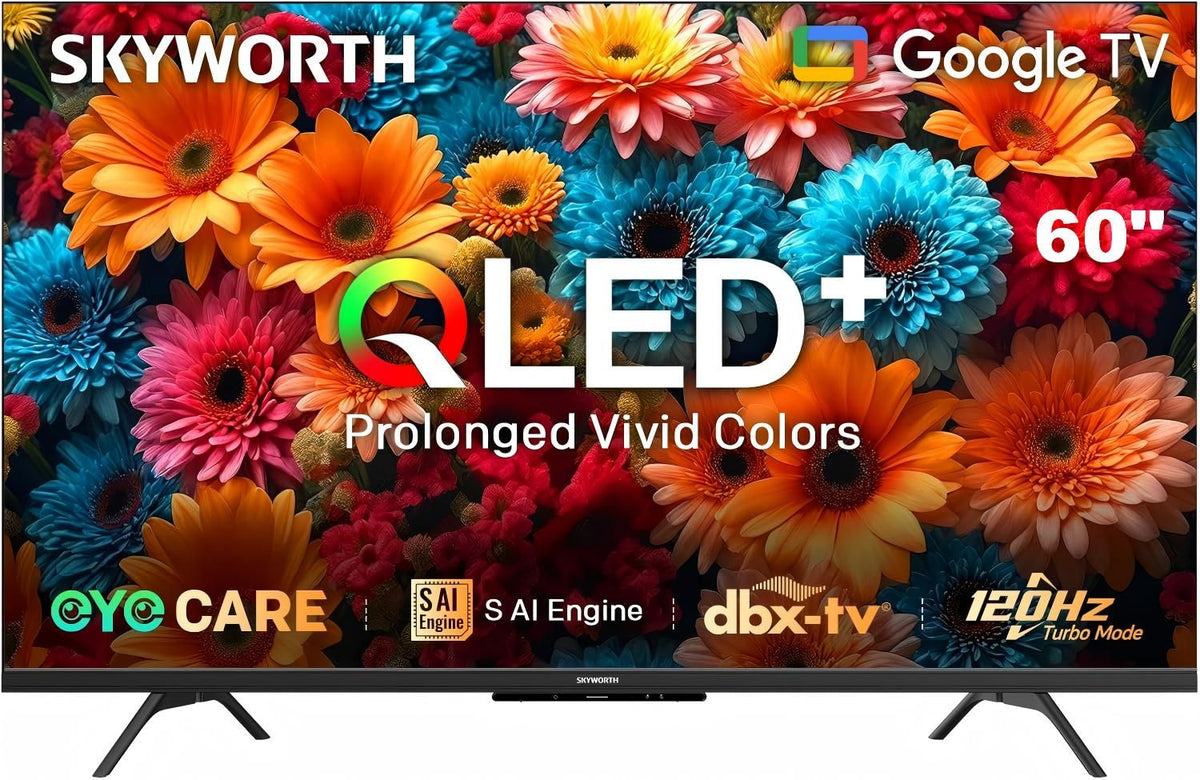 SKYWORTH 60Q6600H 60-Inch QLED+ 4K Google TV – product image