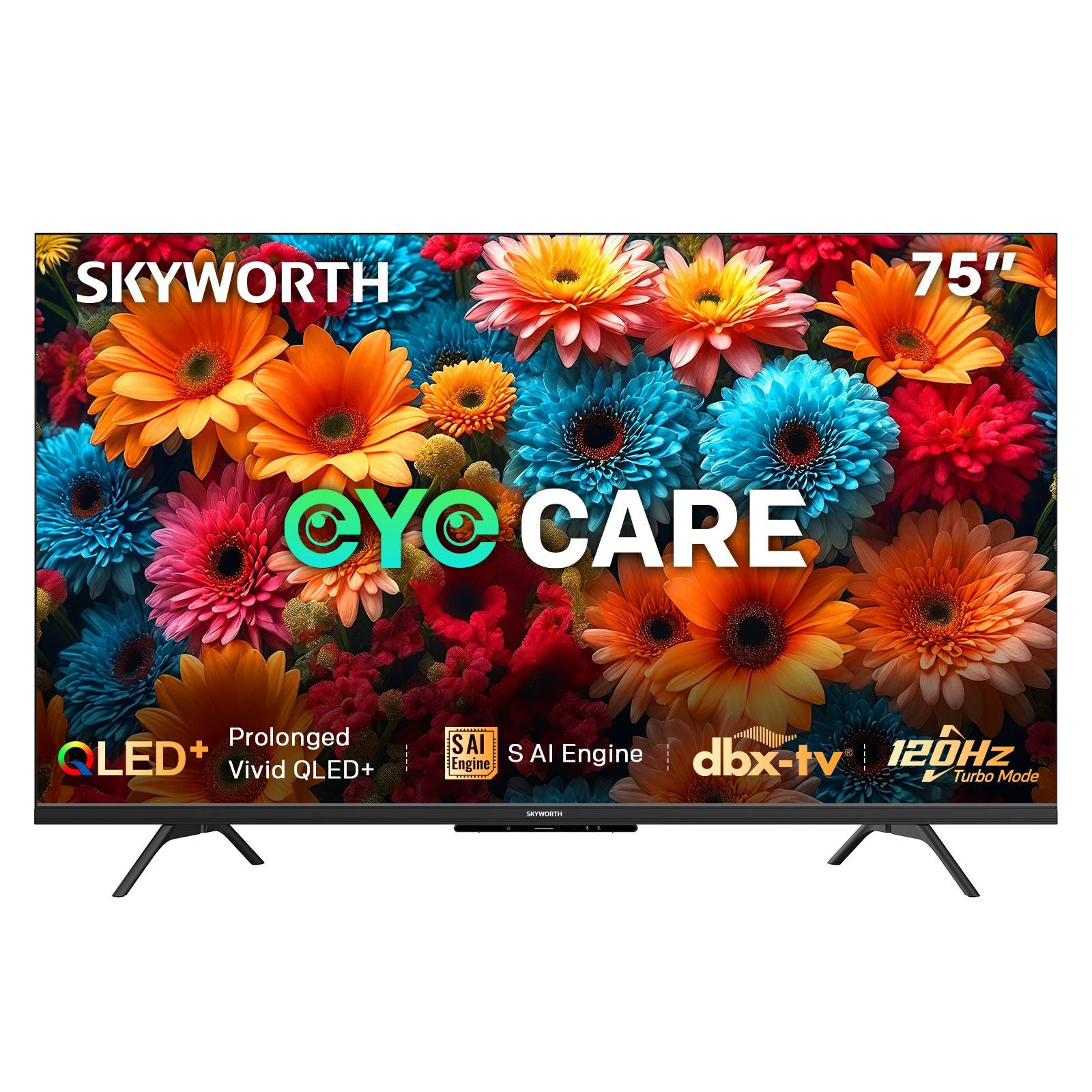 Skyworth 75-inch Q6600H 4K QLED+ Smart Google TV