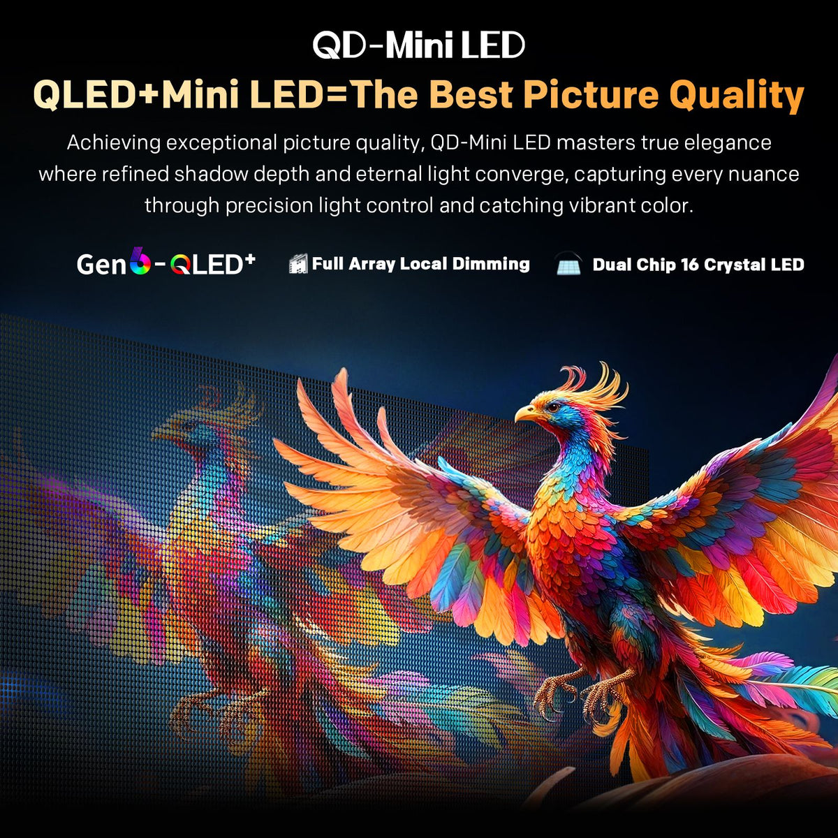 SKYWORTH 75X6600H 75-Inch QD-Mini LED 4K Google TV – product view 7