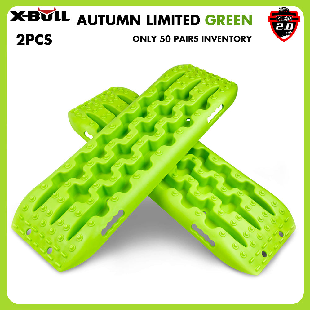 X-BULL 10T Recovery Boards 2-Pack 91cm Green | 4WD – product image