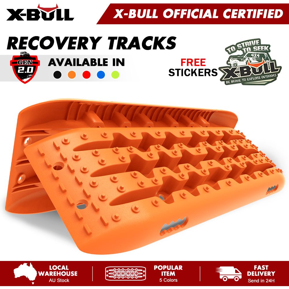 X-BULL 10T Recovery Tracks 2-Pack | Sand, Snow & Mud – product image