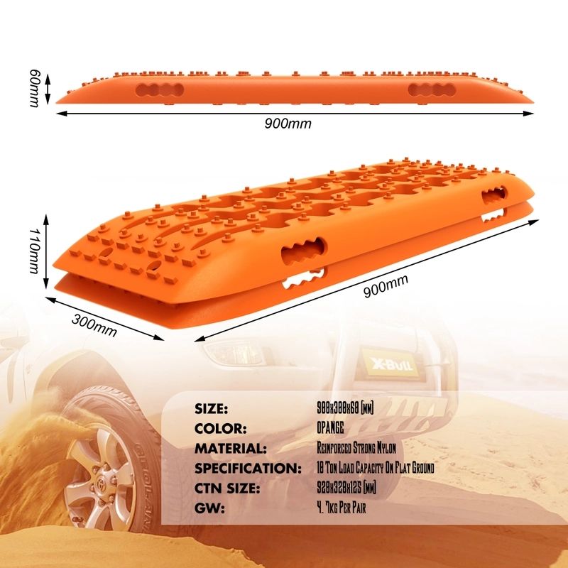 X-BULL 10T Recovery Tracks 2-Pack | Sand, Snow & Mud – product view 5