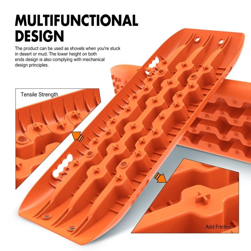 X-BULL 10T Recovery Tracks 2-Pack | Sand, Snow & Mud – product view 6