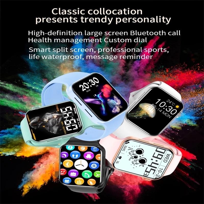 Waterproof Smart Watch With Colour Screen - Ip67