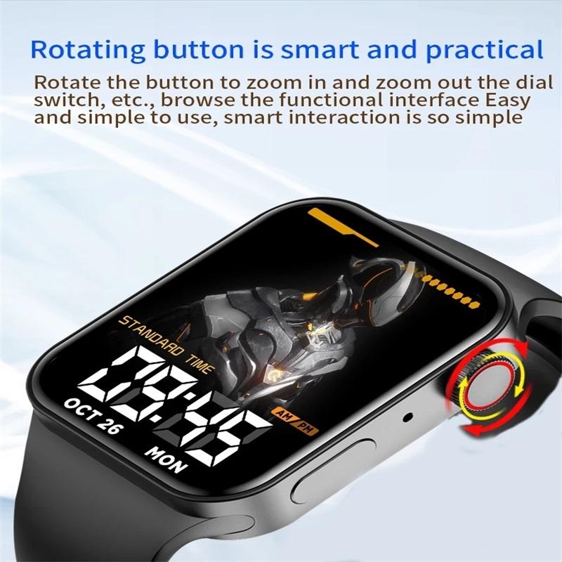 Waterproof Smart Watch With Colour Screen - Ip67