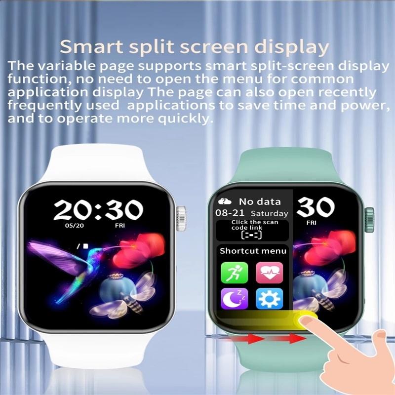 Waterproof Smart Watch With Colour Screen - Ip67