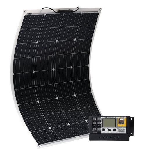 200W 12V Flexible Monocrystalline Solar Panel With Regulator