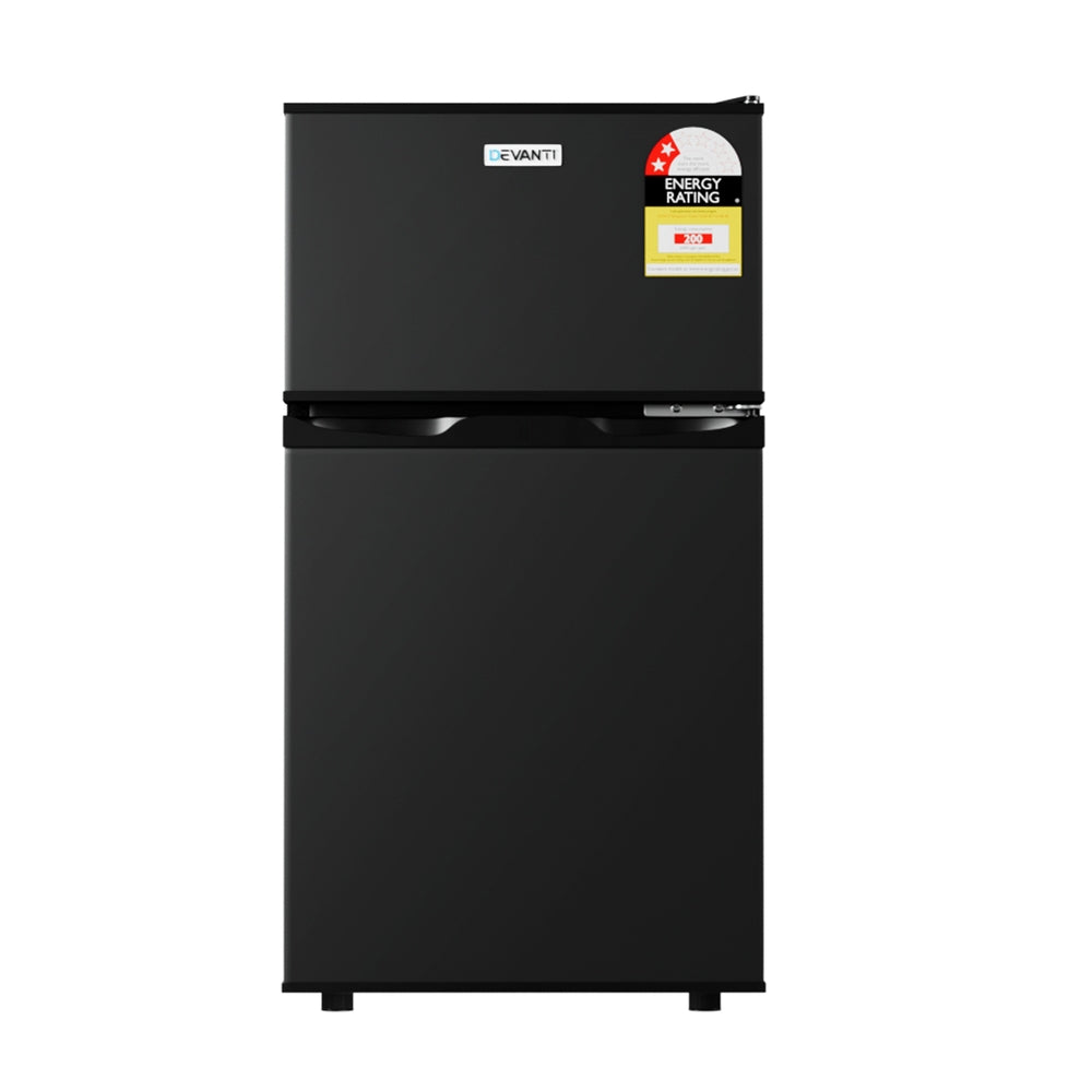 Devanti 85L Bar Fridge Mini Freezer Refrigerator Black - additional product photo