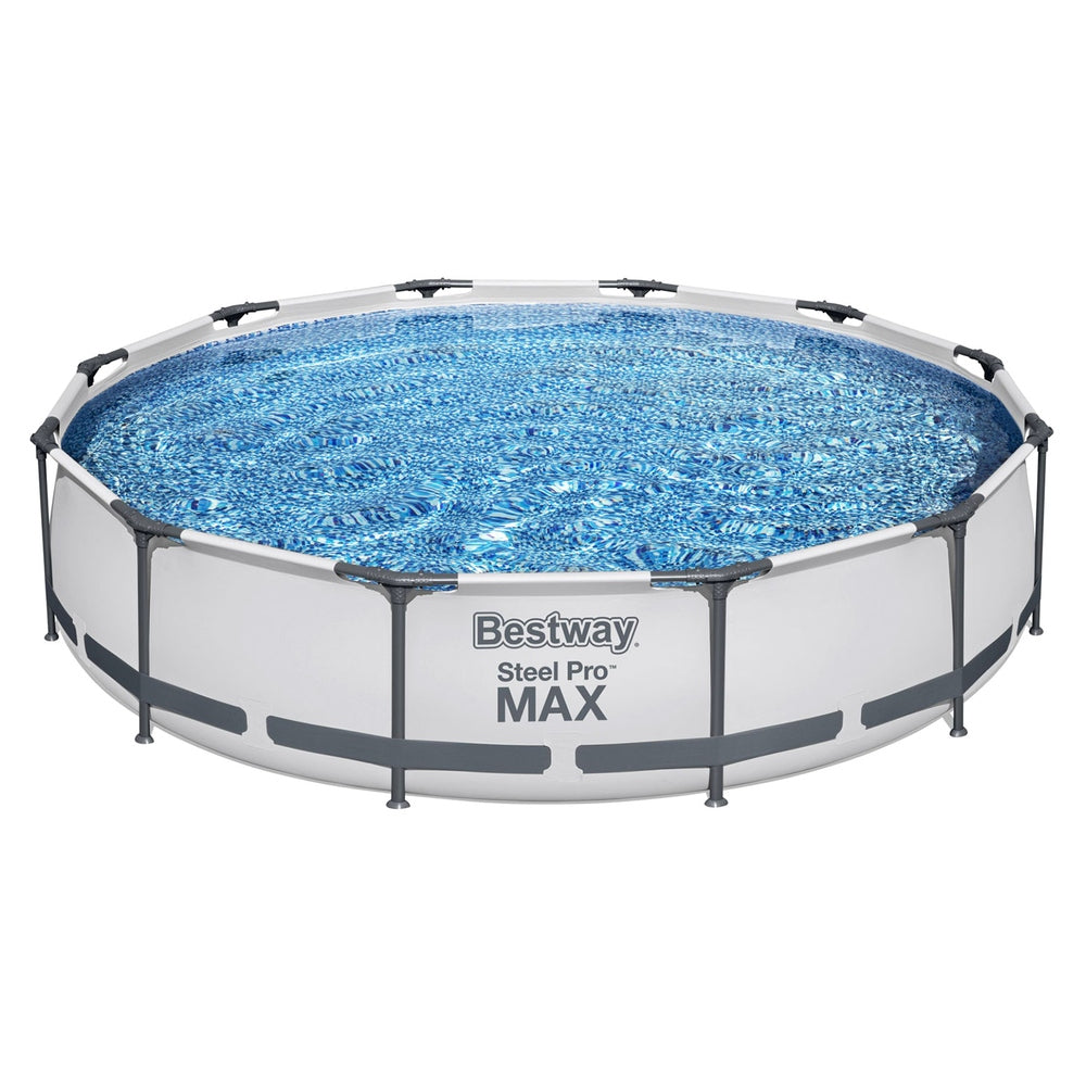 Bestway Steel Pro 3.66m x 76cm Pool with Filter Pump – White