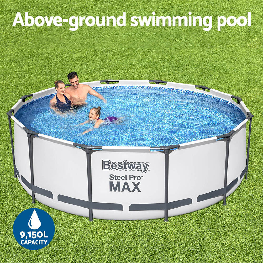 Bestway Steel Pro 3.66m x 1.00m Pool with Filter Pump 9,150L – product image 4