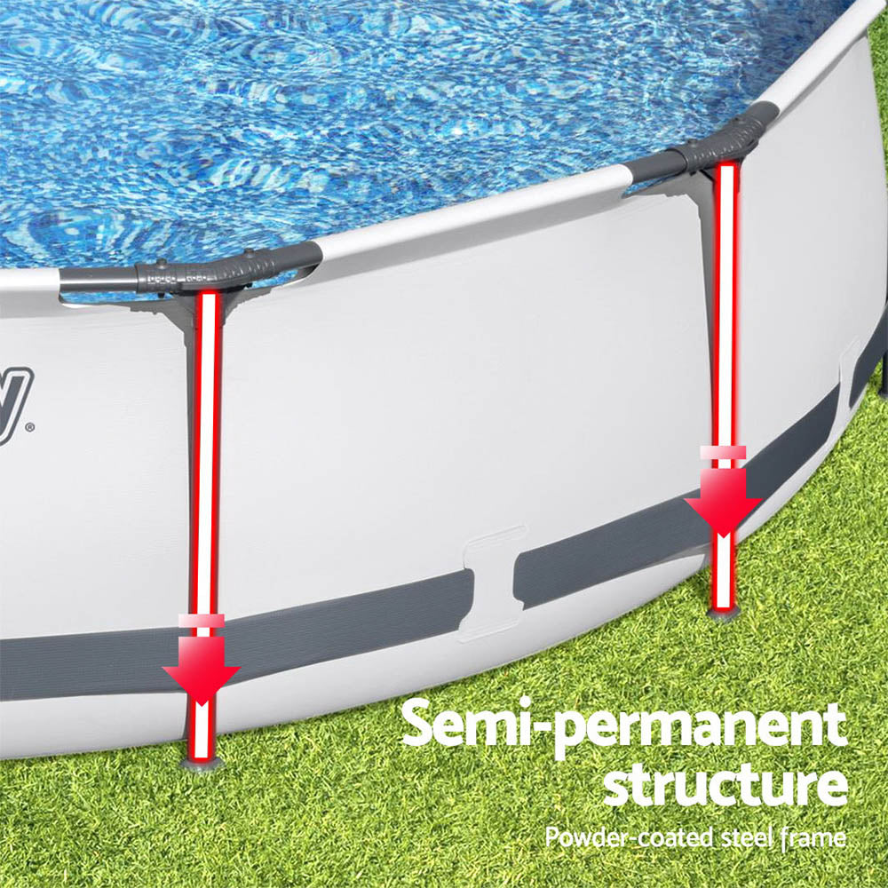 Bestway Steel Pro 3.66m x 1.00m Pool with Filter Pump 9,150L – product image 5