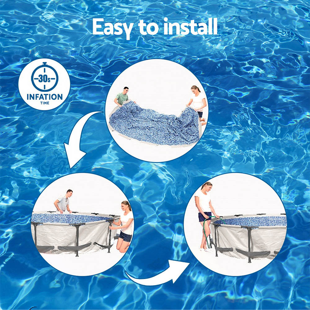 Bestway Steel Pro 3.66m x 1.00m Pool with Filter Pump 9,150L – product image 6