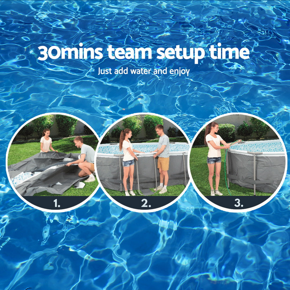 Bestway Power Steel 4.27m x 2.50m Pool Set 7,250L – product image 6