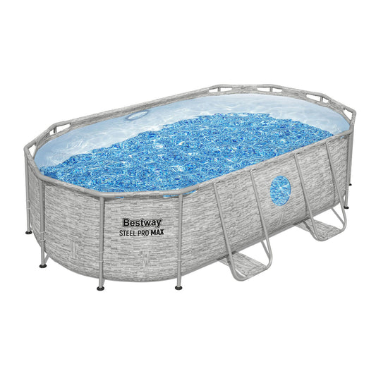Bestway Power Steel 4.27m Pool Set with Pump, Ladder & Cover