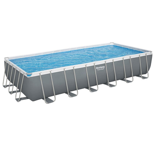 Bestway Power Steel 7.32m Pool Set with Sand Filter, Ladder & Cover