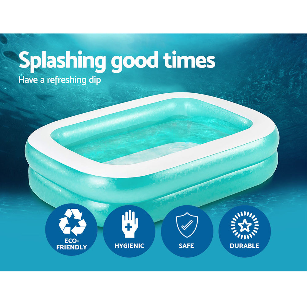 Bestway 2.00m Rectangular Inflatable Family Pool 450L – product image 4