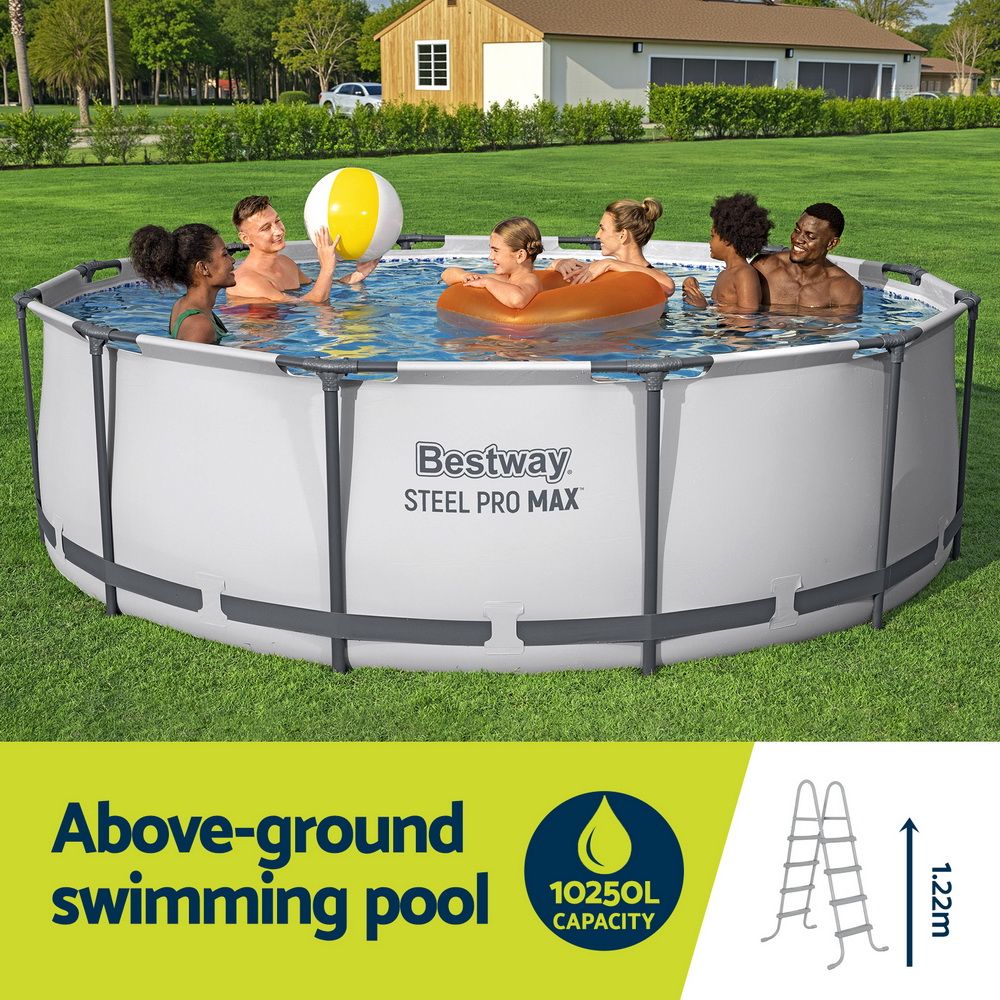Bestway Steel Pro MAX 3.66m Pool Set with Pump, Ladder & Cover – product image 4